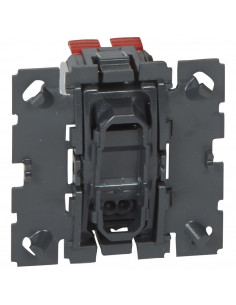 Poussoir Céliane 6A contact NO bornes libre de potentiel LEGRAND 067034