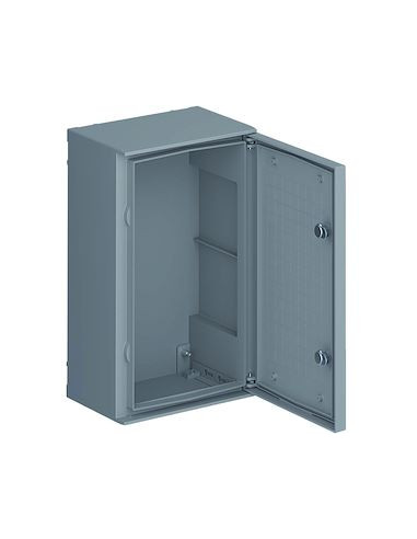 Coffret polyester orion plus porte opaque étanche IP 65 h 500mm l 300mm p 200mm HAGER FL209B