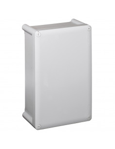 Boîtier industriel plastique IP55 IK07 180x140x86mm avec couvercle opaque RAL7035 LEGRAND 035950