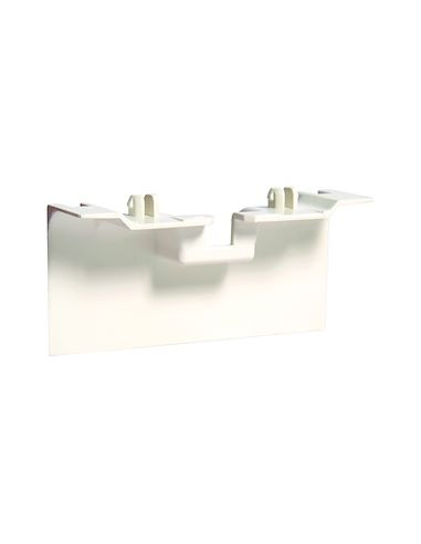 Pièce de recouvrement de support d'appareillage pour plintheSL20080 Pure HAGER SL20080AF9016