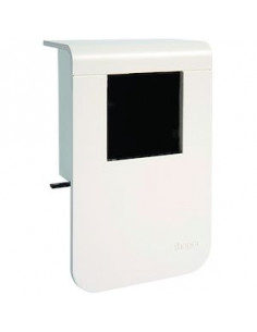 Support d'appareillage 45x45 pour plinthe SL20080 Pure HAGER SL200809709016 2