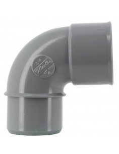 Coude mâle femelle 87°30 simple diamètre 40mm NICOLL CH8 2