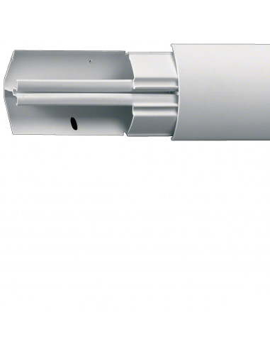 Moulure d'angle EK40040 H.40mm l.40mm L.2500mm Pure Blanche HAGER EK4004009016