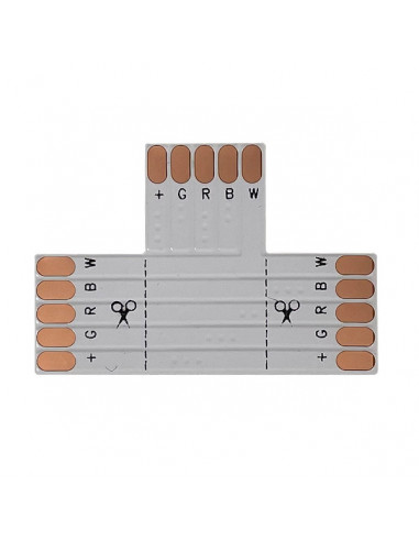 CONNECTEUR D'ANGLE 5 CONTACTS X5 ASLED T5X5