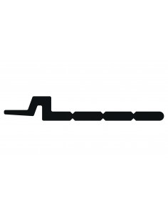 Porte Automatique FLUO Joint inférieur Carte électronique 40mt CAME 818XA-0019