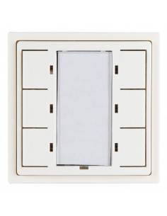 PB6-KNX-ST module 6 boutons poussoir pour KNX LUXOMATnet 93176