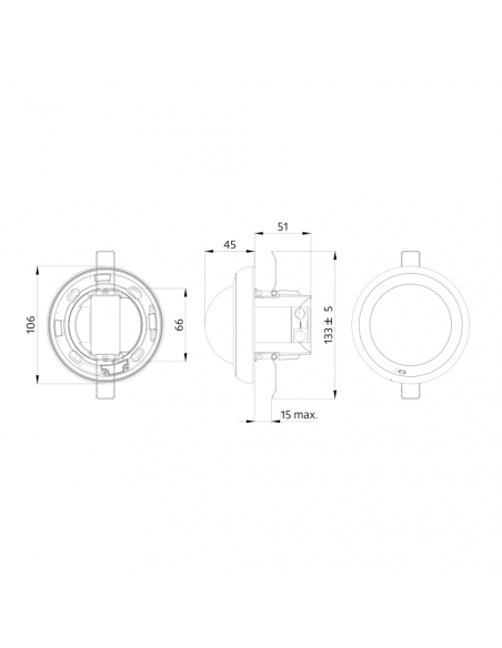 PD4N-M-DACO-DUO DALI-2 Détecteur de présence DUO 360° LUXOMAT 93461