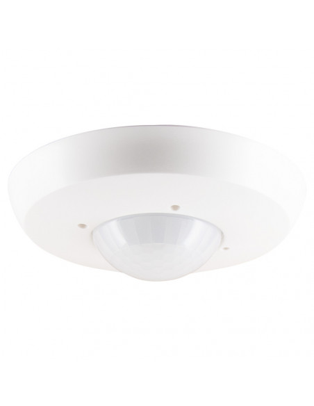 PD2N-KNXs-OCCULOG-DX-EN détecteur présence T°C +Micro +HCL +QAI encastré Ø10 m LUXOMATnet 93531