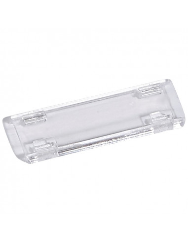 100 Portes-étiquettes Duplix pour étiquette longueur 36mm et largeur 9,5mm maxi LEGRAND 038498