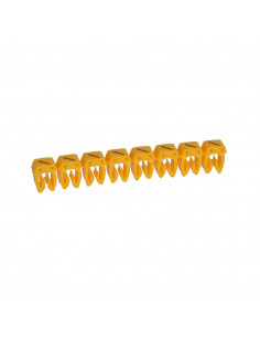 300 Repères CAB 3 pour filerie 1,5mm² à 2,5mm² avec signe conventionnel barre de fraction LEGRAND 038280 2