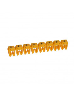 300 Repères CAB 3 pour filerie 4mm² à 6mm² avec signe conventionnel courant alternatif LEGRAND 038294 2