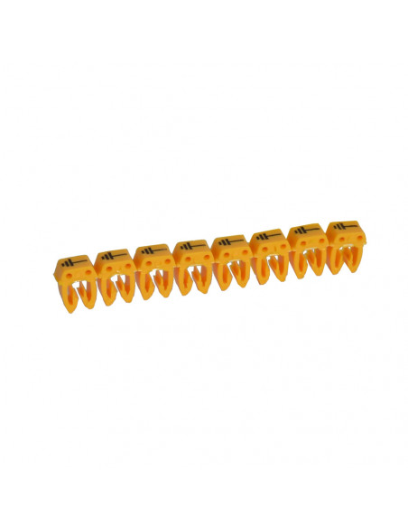 300 Repères CAB 3 pour filerie 4mm² à 6mm² avec signe conventionnel terre LEGRAND 038296
