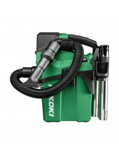 Aspirateur 18V cuve 6L eau 3,5L / poussière 5,1L classe L solo carton HIKOKI RP18DAW4Z 2