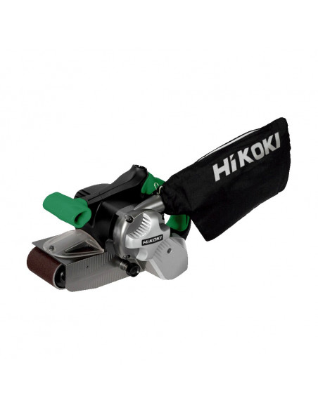 Ponceuse à bande 1020W 76x533mm vit 250-450m/mn livrée avec 1 sac poussière HIKOKI SB8V2WAZ