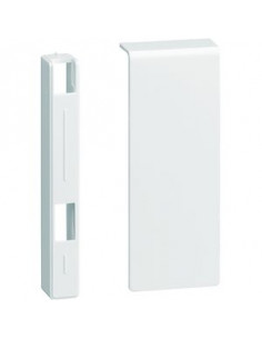 Embout pour plinthe SL 15x100mm Blanc Pure HAGER SL1510069016 2