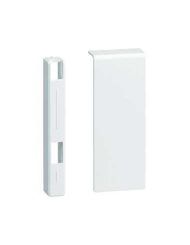 Embout pour plinthe SL 15x100mm Blanc Pure HAGER SL1510069016