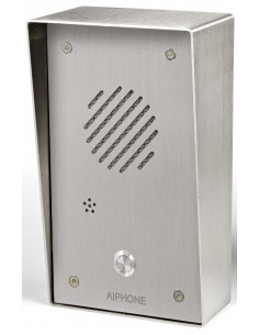 Platine audio inox saillie pour système ax AXDIA AIPHONE 111132 2