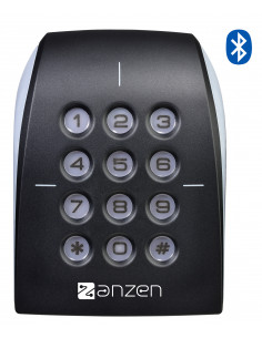Lecteur proximité OSDP Bluetooth clavier intégré saillie LED IK10 / IP65 AZLECBLUEAC AIPHONE 180008