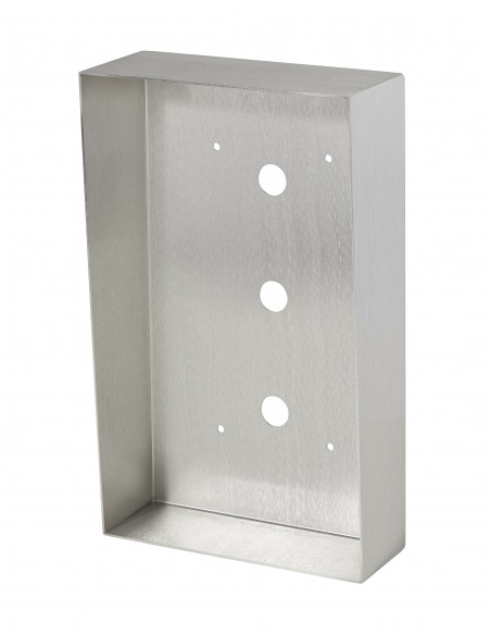 Cadre saillie inox avec visière pour ixdvfl & ixssal CSIXVAL AIPHONE 130361