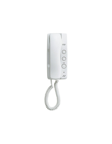 Combiné audio 2 fils avec un 2ème bouton de commande (+ 2 fils). DA1MD AIPHONE 110544