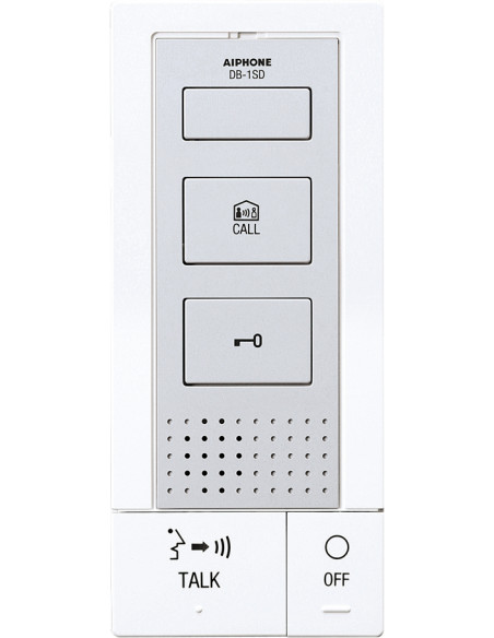 Poste secondaire audio mains libres pour db1md et kits dbs1ap kitdb2 3 & 4 DB1SD AIPHONE 118714
