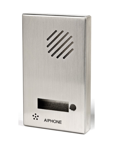 Façade inox saillie 1 bouton pour dbs1ap da1as et platine da1ds FSDB1 AIPHONE 118719