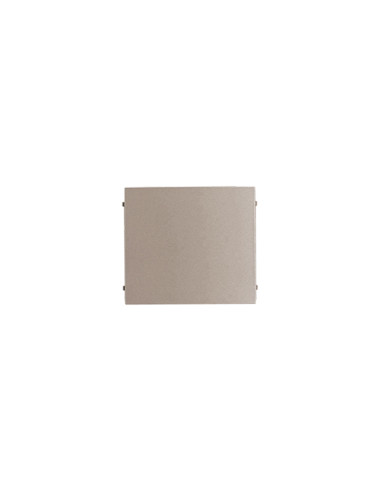 Façade vierge en zamak sans bouton d'appel GFBP AIPHONE 120009