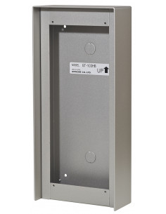 Cadre saillie aluminium avec visiere 3 modules p/GT AIPHONE GT103HB 200082 2