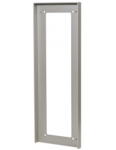 Visiere aluminium 4 modules gamme GT AIPHONE GT104H 200079 2