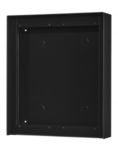 Cadre saillie avec visière anti-pluie finition noire satin pour 2 x GF3FB GT203HBB AIPHONE 200602