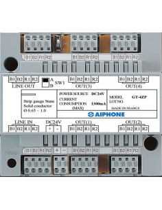 Distributeur d'étages 4 directions pour Alimentation ps2420dm pour moniteurs gt wi-fi GT4ZP AIPHONE 200419 2