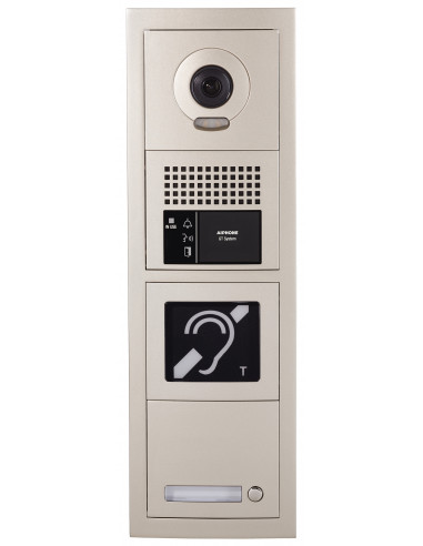 Platine vidéo modulaire 1bp & boucle magnétique GTBVH1P AIPHONE 200276