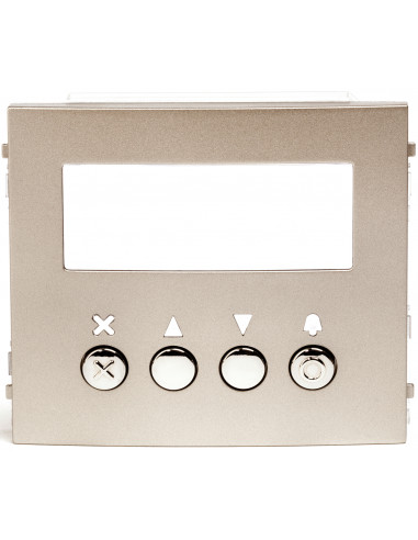 Façade en zamak pour module défilement gamme gt GTNSPL AIPHONE 200065