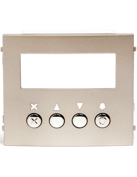 Façade en zamak pour module défilement gamme gt GTNSPL AIPHONE 200065