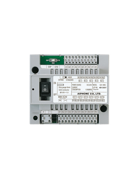 Centrale vidéo modulaire bus standard gamme gt GTVBC AIPHONE 200021