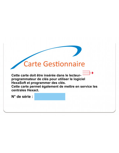 Carte gestionnaire pour compte hexact web HECGEST AIPHONE 150020