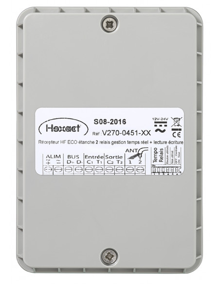 Recepteur hf 868mhz hexact avec antenne intégrée  HERECEPT868 AIPHONE 150018