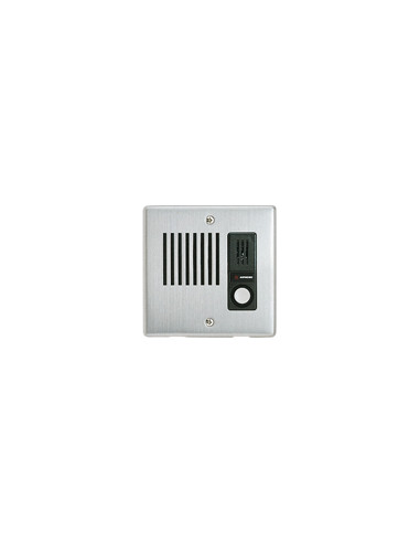 Platine inoxydable encastrable avec un bouton IEJA AIPHONE 110161