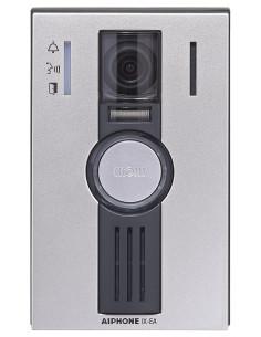 Platine porte palière vidéo ip en abs sans boucle magnétique faible encombrement IXEA AIPHONE 200965 2