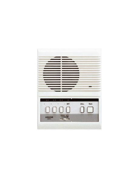 Poste chef sélectif à 3 directions en abs finition blanche LEM3 AIPHONE 110023
