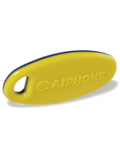 Badge passe bleu/jaune pour ugvbt avec encodusb PASS AIPHONE 120125