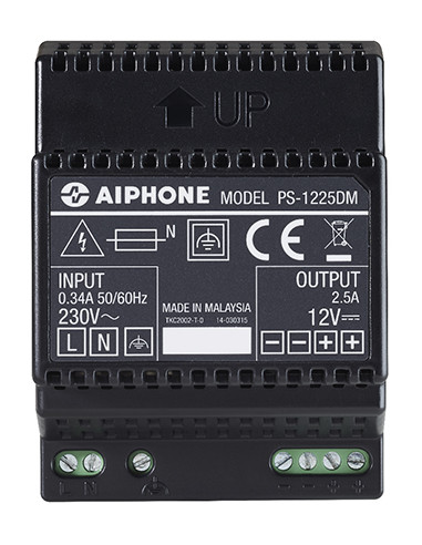 Alimentation modulaire 230vac/12vcc 2,5a  PS1225DM AIPHONE 110915
