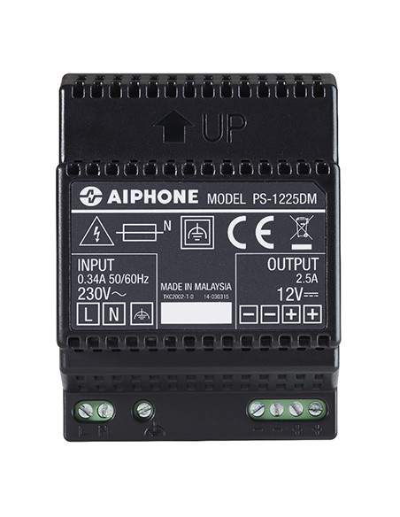 Alimentation modulaire 230vac/12vcc 2,5a  PS1225DM AIPHONE 110915