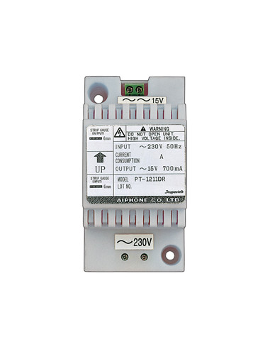 Transformateur pour combiné da1md 3 modules. fixation din & vis. PT1211DR AIPHONE 110545