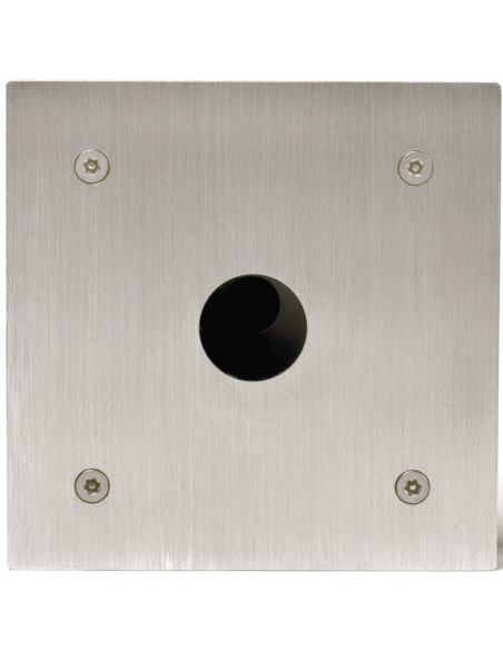 Boîtier inox encastrable pour lecteur vigik vt25 VBET25 AIPHONE 120102