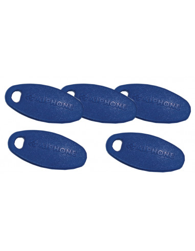 Pack de 5 badges vbr pour ugvbt et nfc de gtdmblvn VBR5 AIPHONE 120180