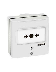 Dispositif de commande pour coupure à 2 contacts pour fixation encastrée ou saillie LEGRAND 138073