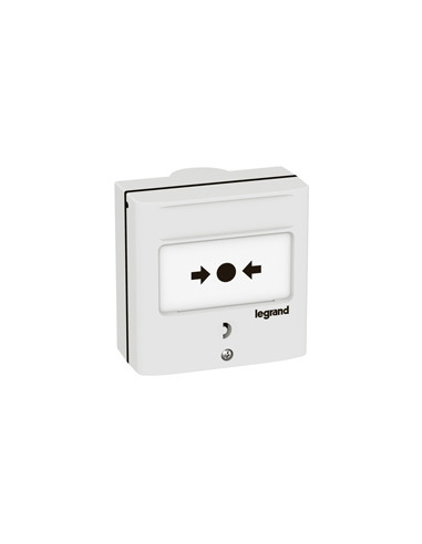 Dispositif de commande pour coupure à 2 contacts pour fixation encastrée ou saillie LEGRAND 138073