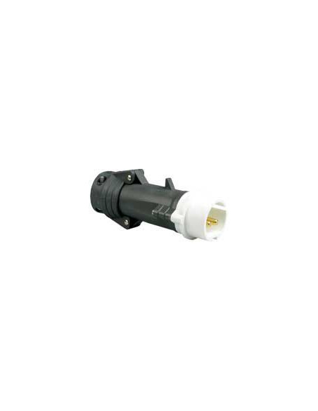 Fiche droite Hypra IP44 TBT 16A 20V à 50V continu 2 Pôles plastique LEGRAND 052425