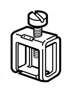Connecteur 1,5mm² à 4mm² pour barre 12x4mm non percée réference 037349 LEGRAND 037360